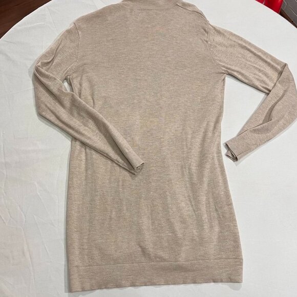 MNG Mango Lightweight Open-Front Cardigan Beige M - Picture 5 of 11